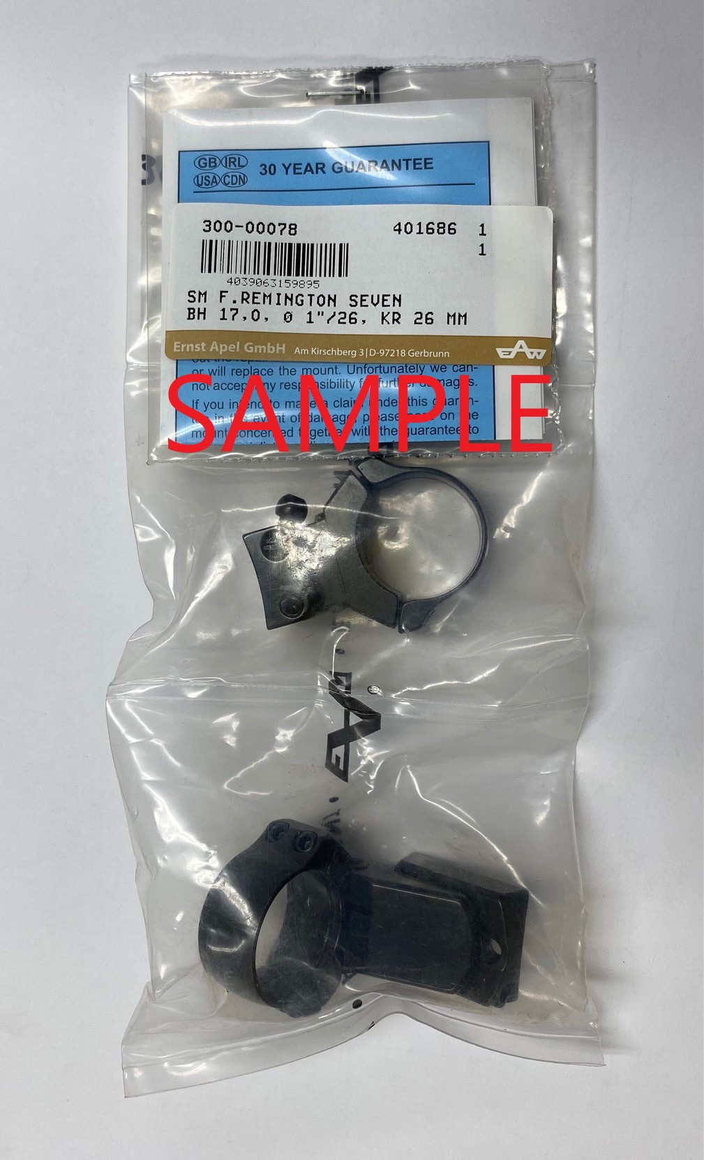 Clearance Sale: EAW Quick-Loc Pivot Mounts with 1" Rings